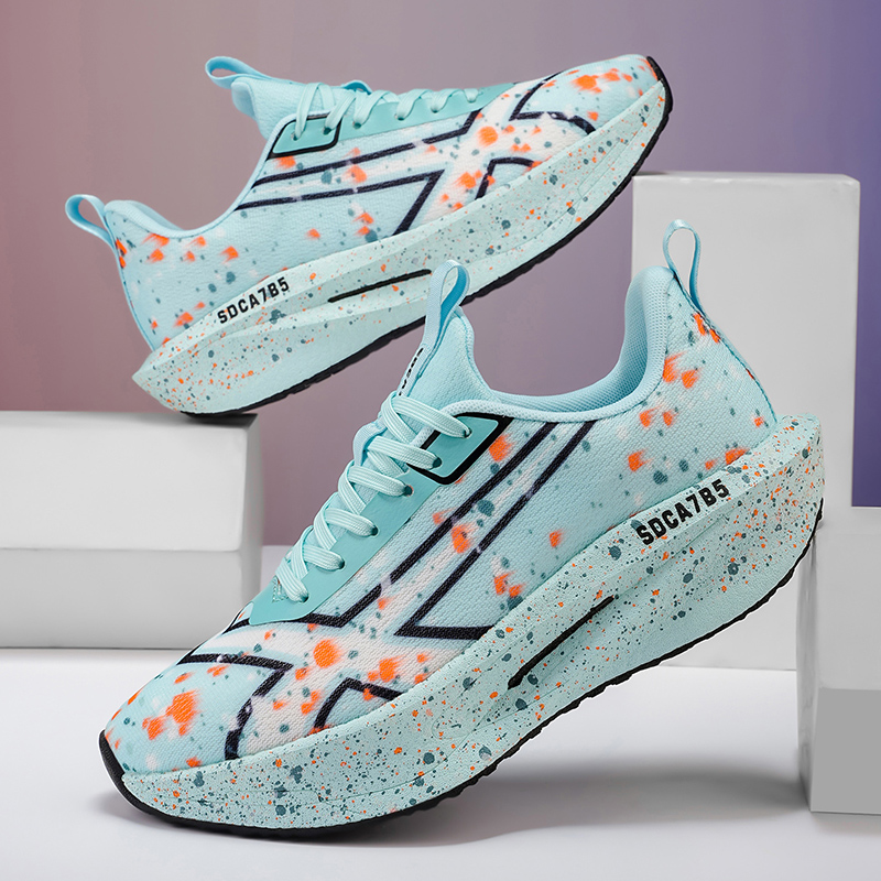 Lightweight Road Running Shoes - Tênis Masculino Respirável para Corrida de