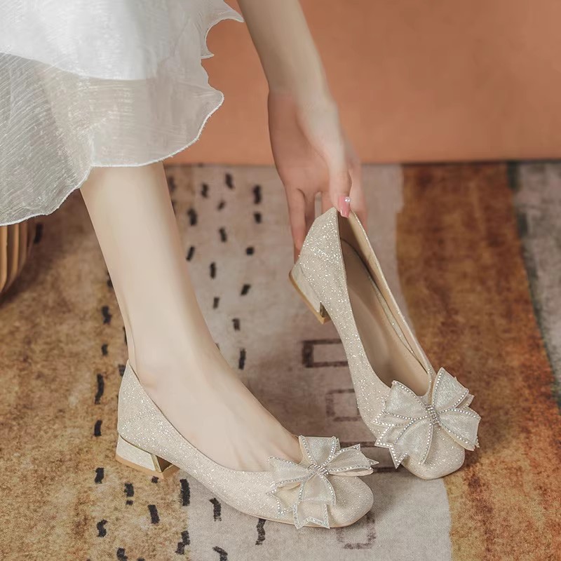 Heels - Feminino 2025 novo estilo outono noite