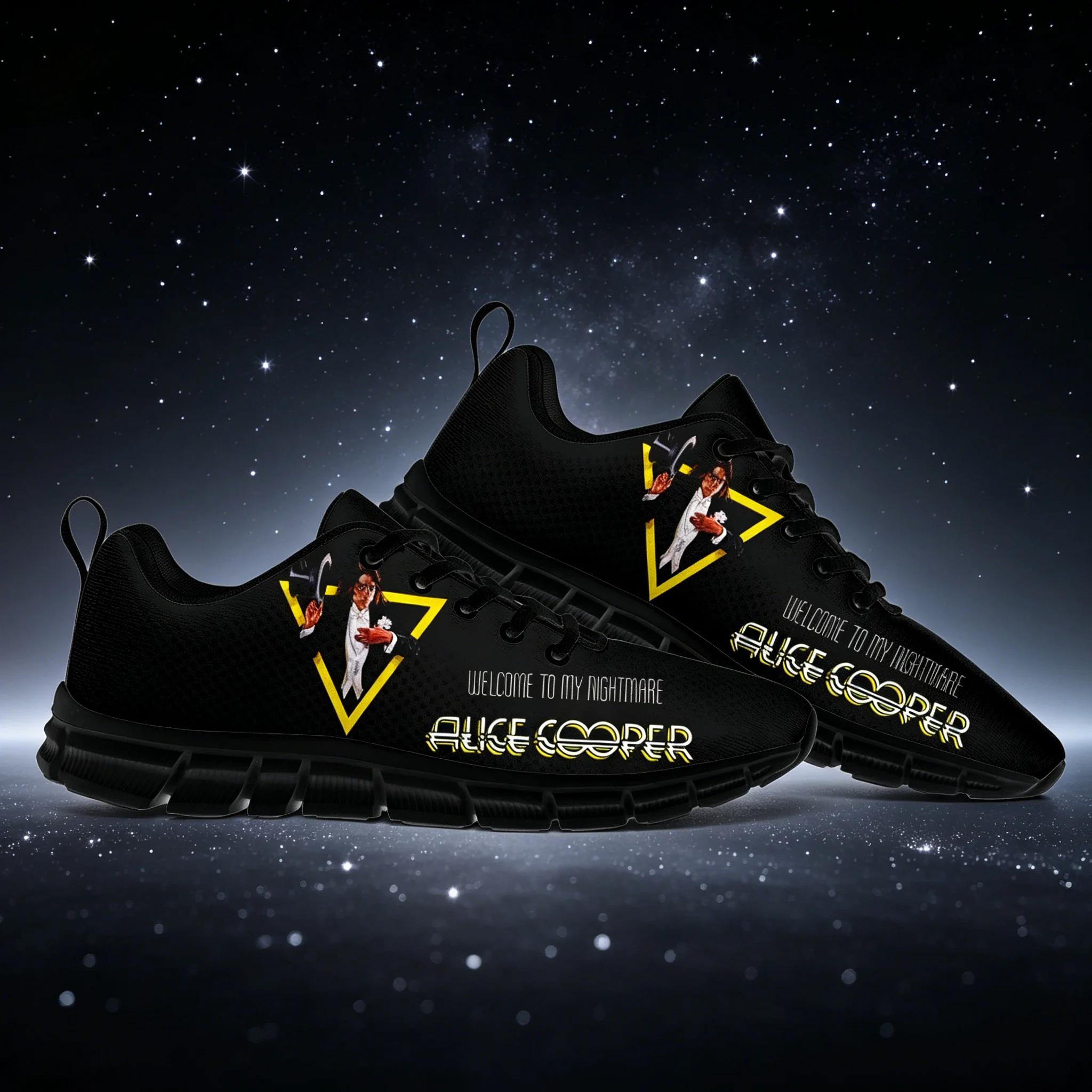 Breathable Mesh Athletic Shoes - Tênis Esportivo Unissex Alice Cooper -