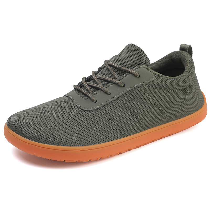 Wide Toe Box Running Sneakers - Tênis Minimalistas para Homens, Calçados Casuais
