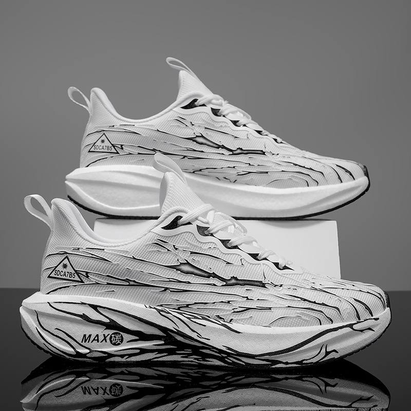 Lightweight Road Running Shoes - Tênis Masculino Esportivo Casual Respirável para