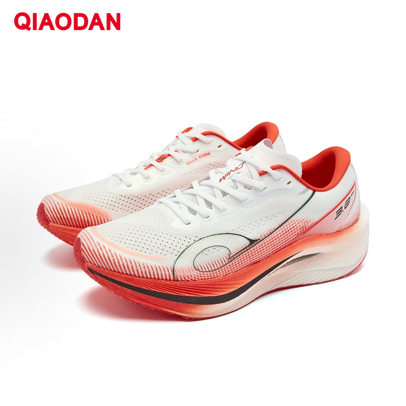 Carbon Plate Marathon Racing Shoes - Tênis de Corrida QIAODAN WIND 3PRO