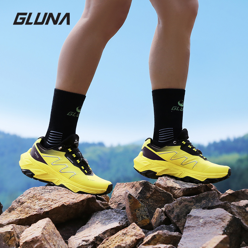 Anti Slip Trail Running Sneakers - Tênis de Corrida Off-road GLUNA Kirin