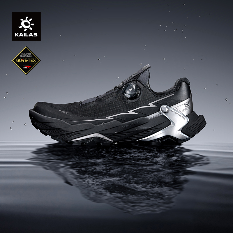 Waterproof Goretex Running Shoes - KAILAS FUGA PRETO SOLITUDE DU 2