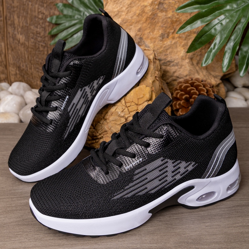Breathable Mesh Athletic Shoes - Novos Tênis Casuais Femininos de Moda