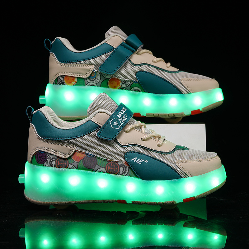 Running Shoes - Tênis de Rodas para Jovens com