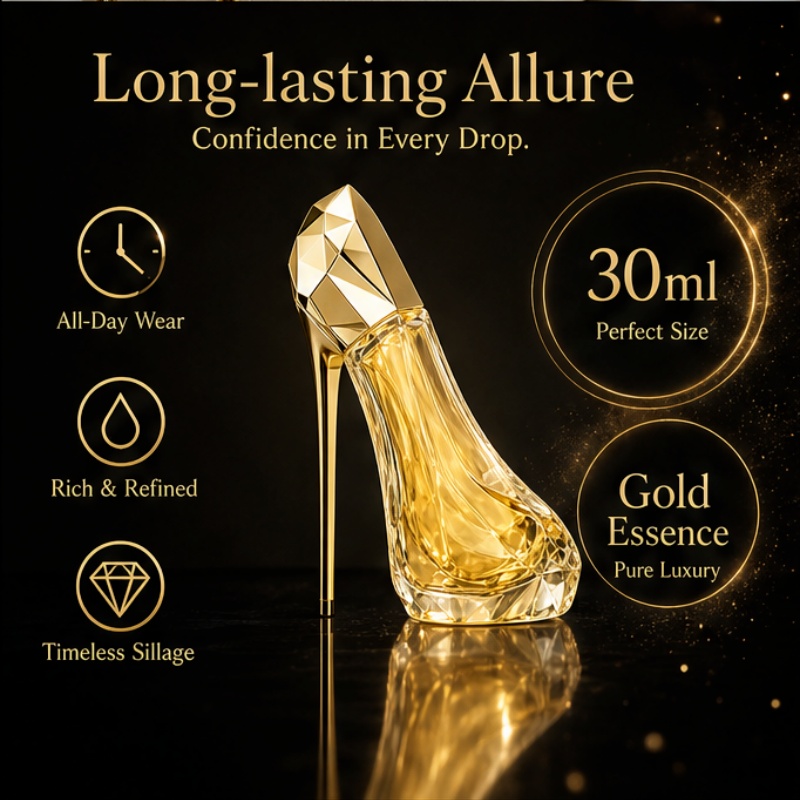 Perfume feminino luxuoso em fo - Heels avaliação e preço
