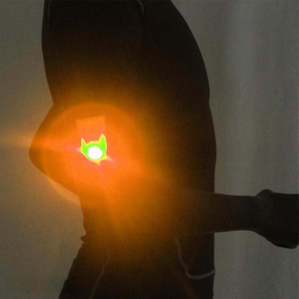 1pc esportes ao ar livre led l - Reflective Night Running Shoes avaliação e preço