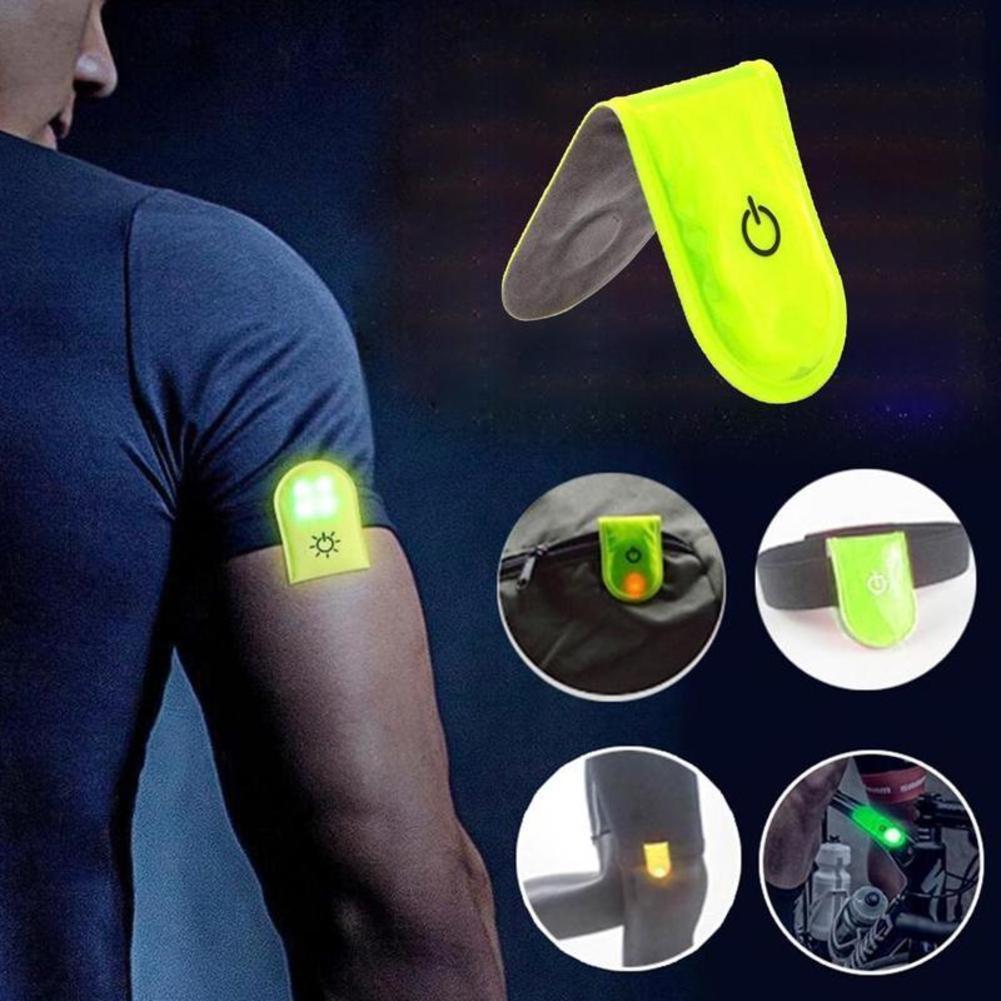 1pc esportes ao ar livre led l - Reflective Night Running Shoes avaliação e preço