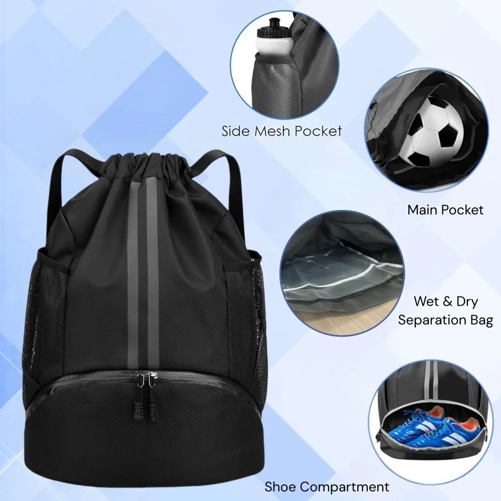Mochila esportiva com cordão,  - Sneakers avaliação e preço