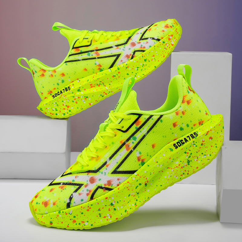 Tênis Masculino Respirável par - Lightweight Road Running Shoes avaliação e preço