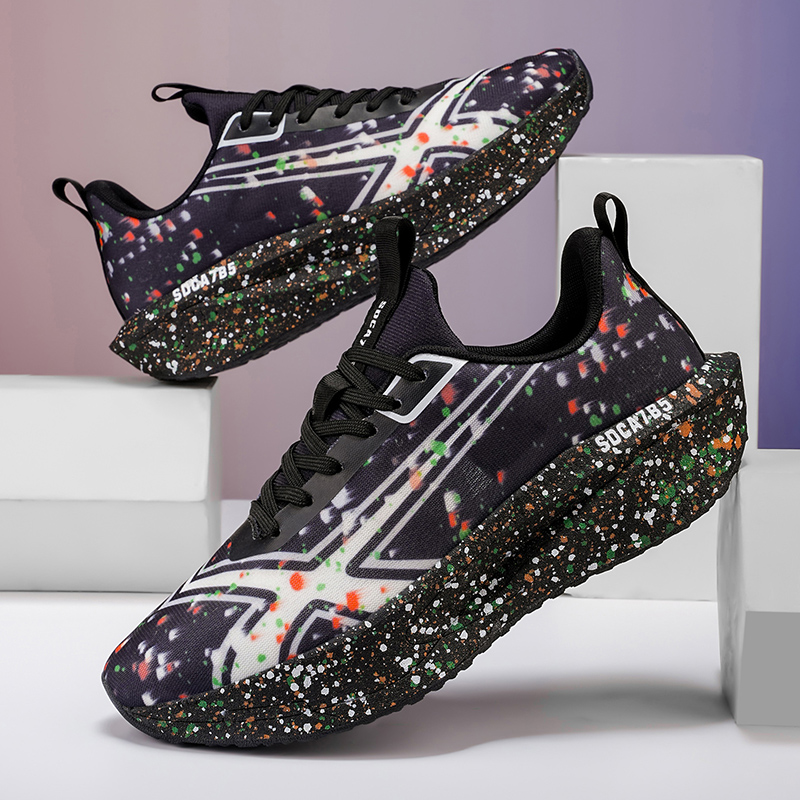 Tênis Masculino Respirável par - Lightweight Road Running Shoes avaliação e preço