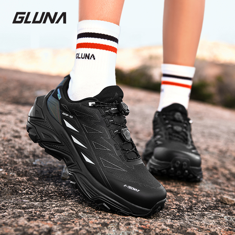 GLUNA Tênis de corrida à prova - Anti Slip Trail Running Sneakers avaliação e preço