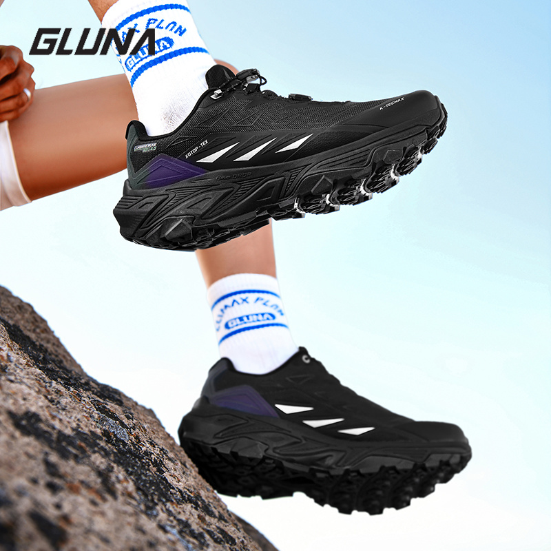 GLUNA Tênis de corrida à prova - Anti Slip Trail Running Sneakers avaliação e preço