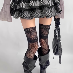 1 Par de Meias Femininas Acima - Boots avaliação e preço