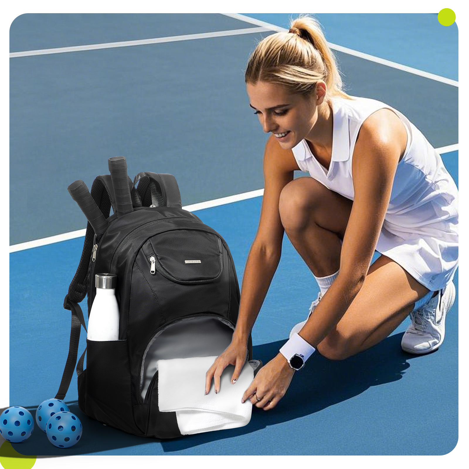 Mochila de Tênis para 2 Raquet - Men'S Shoes avaliação e preço