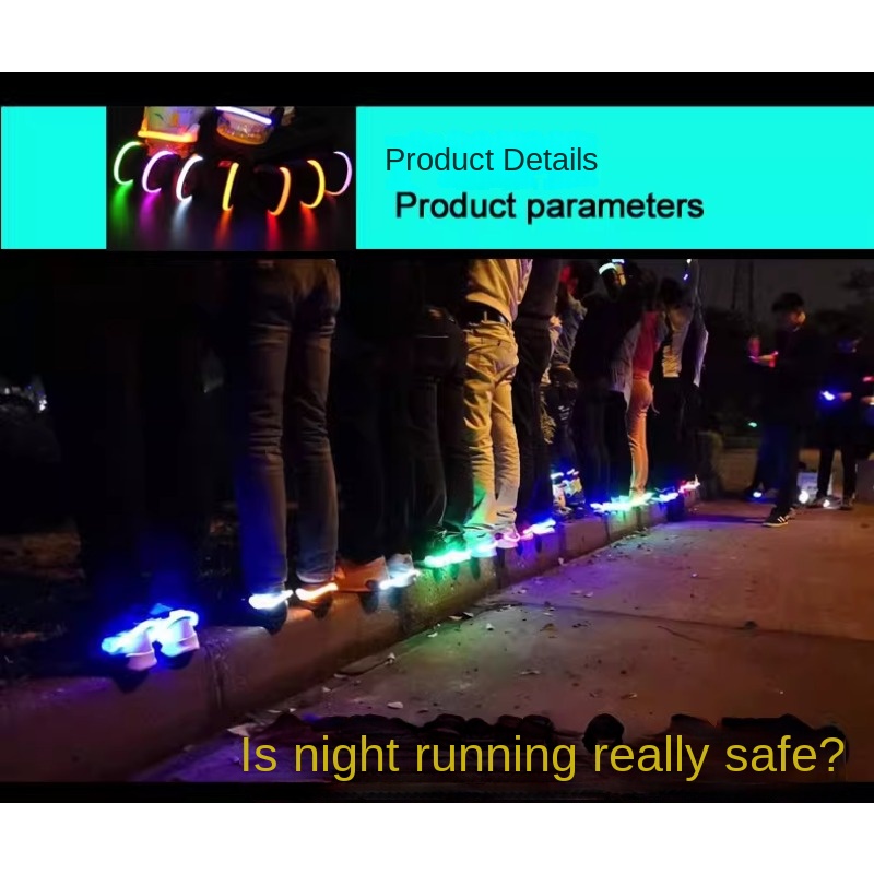 2024 clipe de sapato luminoso  - Reflective Night Running Shoes avaliação e preço