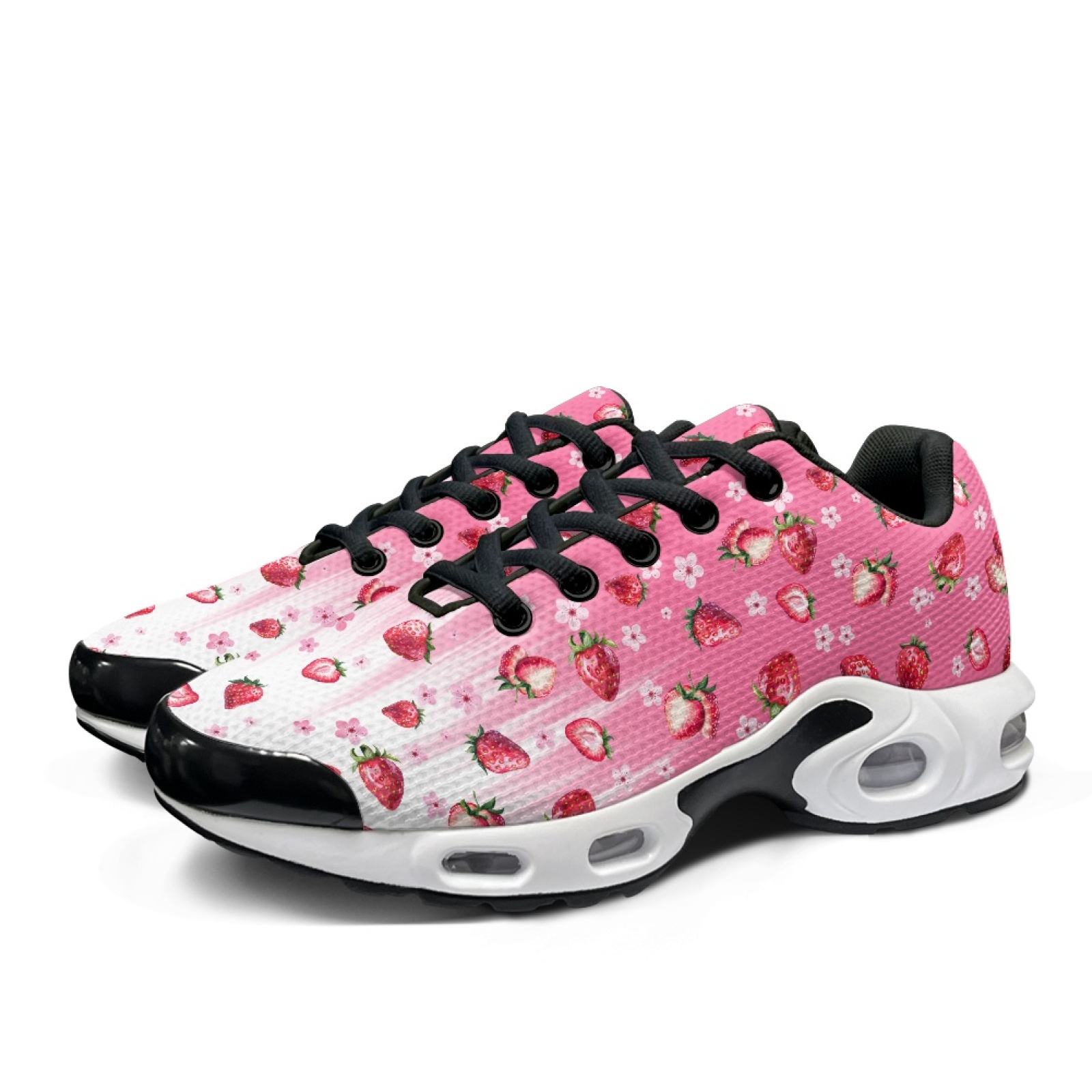 Tênis PENSTROLL Strawberry Flo - Air Cushion Jogger Shoes Men avaliação e preço