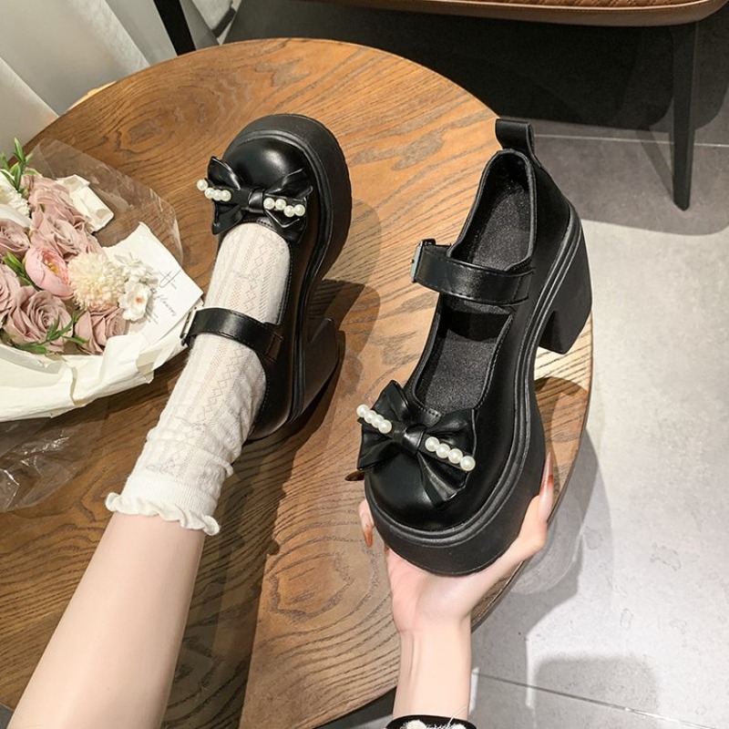 Sapatos Lolita 2026 Pretos com - Heels avaliação e preço