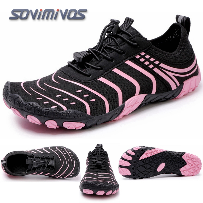 Tênis Masculinos Barefoot com  - Wide Toe Box Running Sneakers avaliação e preço