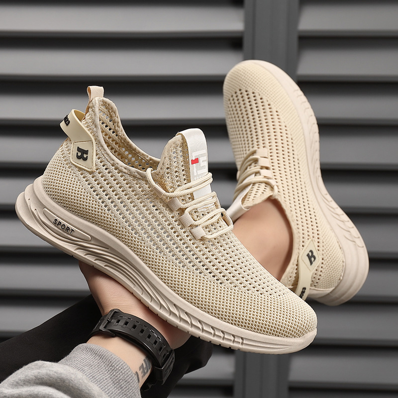 Tênis Leves de Malha para Home - Shock Absorbing Gym Trainers avaliação e preço
