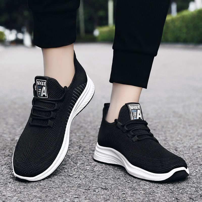 Tênis Masculino Respirável par - Breathable Mesh Athletic Shoes avaliação e preço