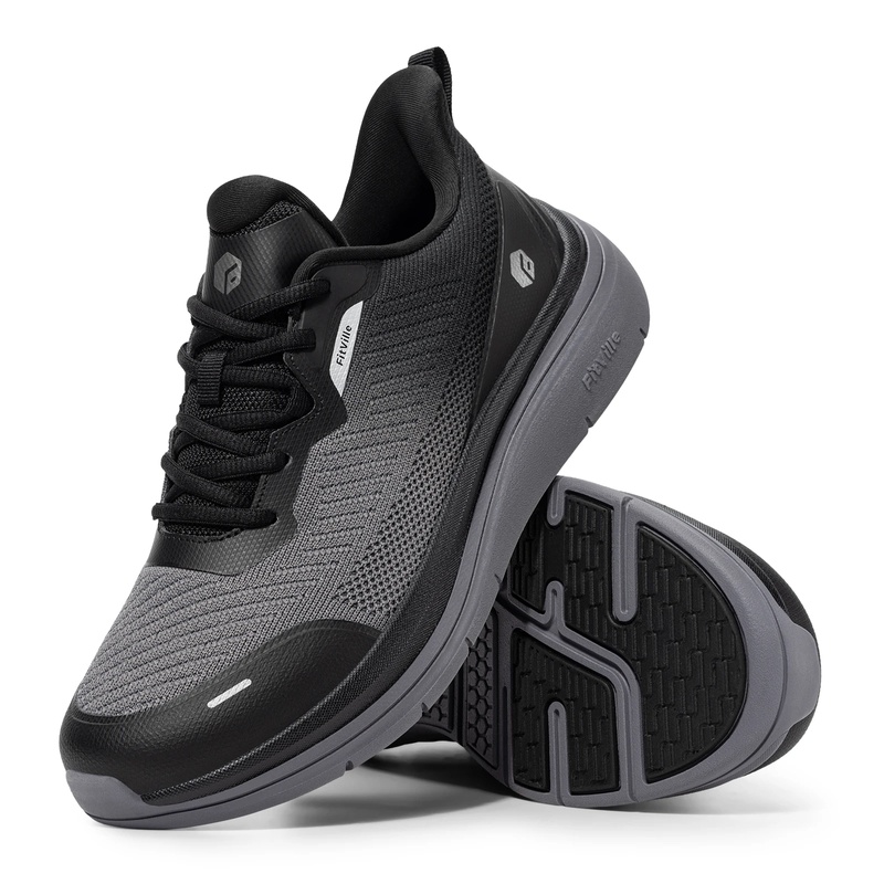 Tênis Fitville Wide Fit para C - Breathable Mesh Athletic Shoes avaliação e preço